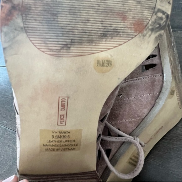 Vince Camuto Taupe Ankle Booties - Picture 7 of 14